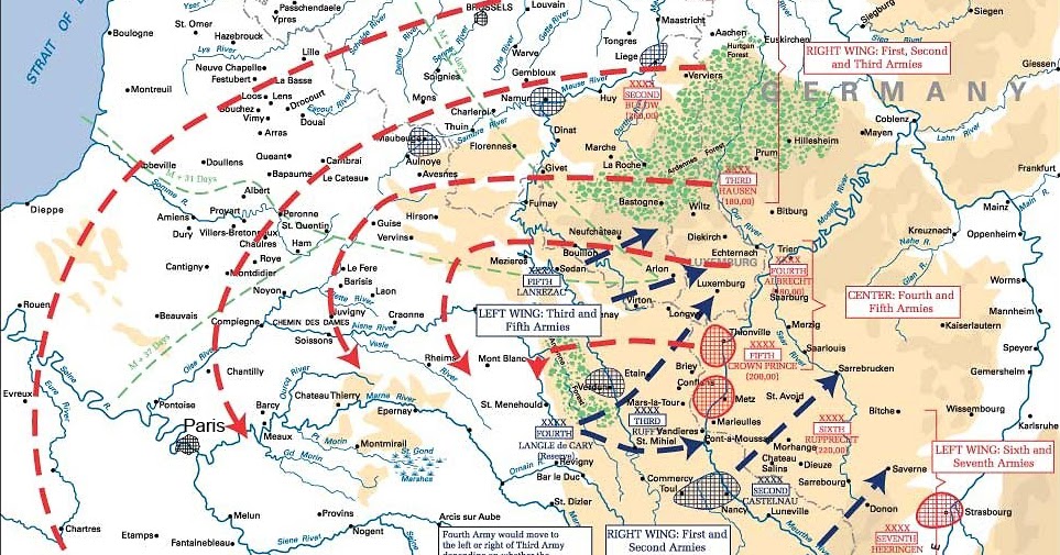 Crisis and Achievement Schlieffen Plan