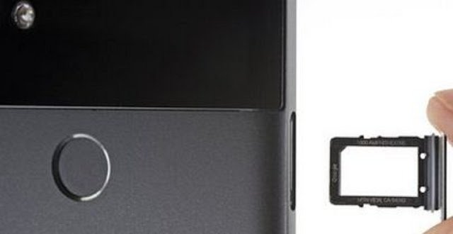 How do I remove the SIM card from my Google pixels XL 2?