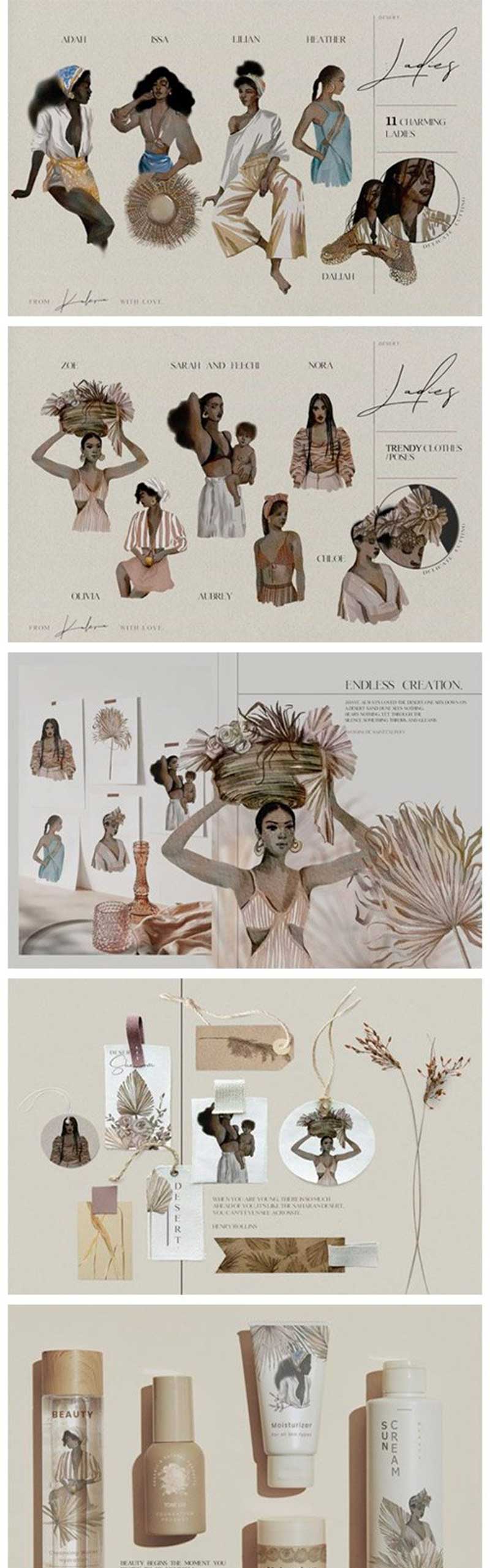 Beautiful African Ladies in Watercolor 14213490 2 yjfuhgj