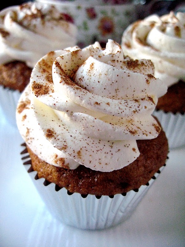Pumpkin Pie Cupcakes with Whipped Cream Your Cup of Cake