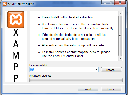 Panduan instalasi Xampp untuk mengembangkan aplikasi web Sebelumnya saya sudah membuat artikel mengenai Panduan instalasi Xampp untuk mengembangkan aplikasi web