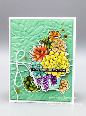 My top 10 tips on finding inspiration for card makers and papercrafters, and my Simply Colorful Succulents Card  Click here