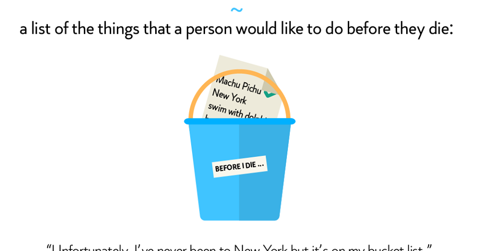 BUCKET LIST. withkase The Ideas of Kamal Semage