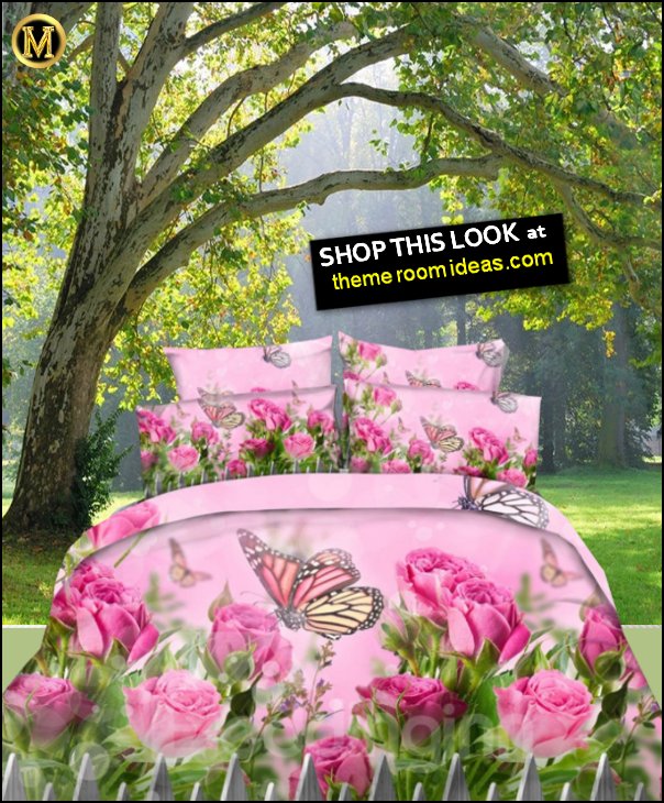 Decorating theme bedrooms Maries Manor floral bedding flowers