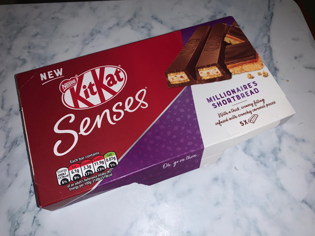 FOODSTUFF FINDS Kit Kat Senses Millionaire’s Shortbread (Asda) By Cinabar