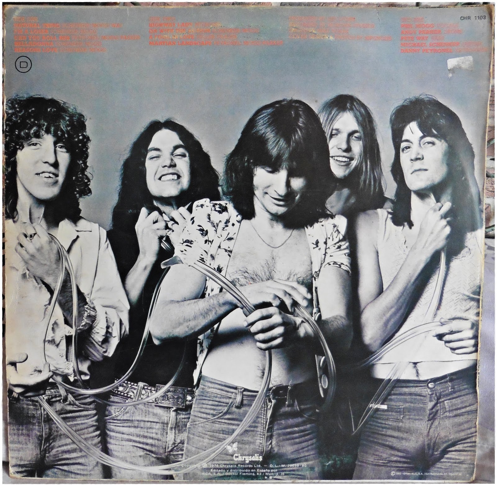 Comunidad del #FFVinilo: UFO - No heavy petting (Chrysalis-1976)