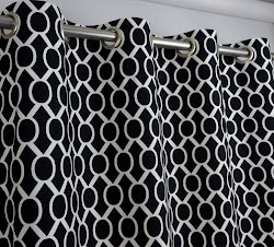 geometric curtains curtain panels modern grommet window trellis pair panel bedroom contemporary