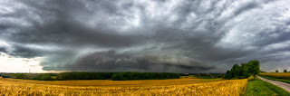 Wetterfotografie stormchasing Sturmjäger NRW Superzelle