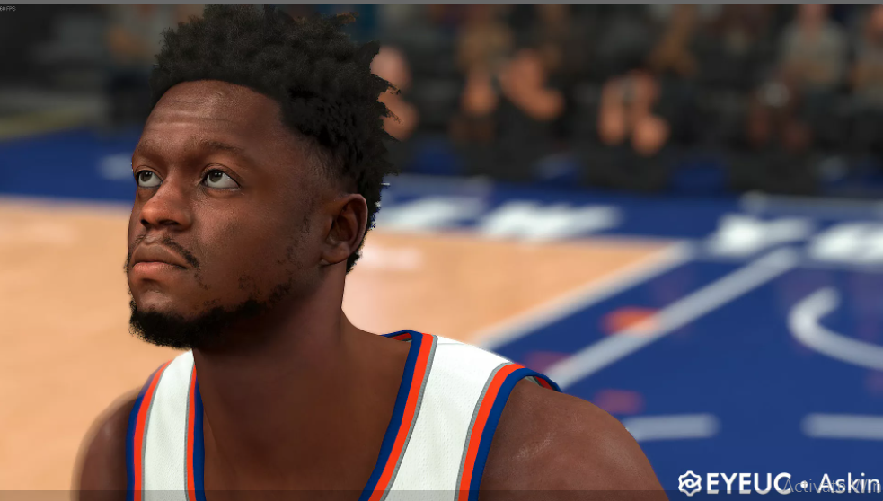 NBA 2K21 Julius Randle Cyberface and Body Model by Askin