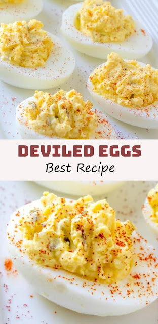 THE BEST EVER DEVILED EGGS