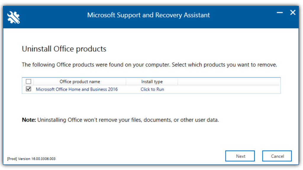 After removing Office license / product keys, now Uninstall Office With