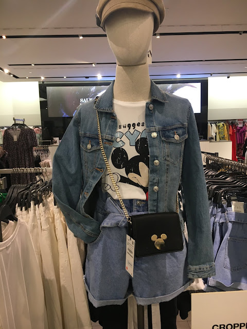 Mickey Disney items at Zara Sydney