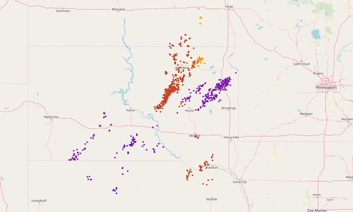 April Starts With Thundersnow And A Frigid Chill On The Northern Plains DAMWeather
