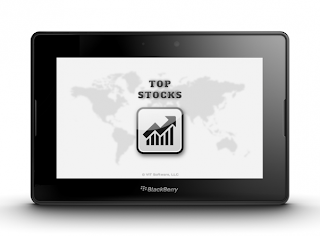 Top Stocks App for the BlackBerry PlayBook