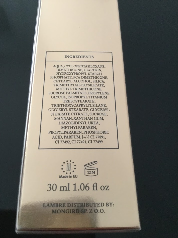fond de ten matifiant