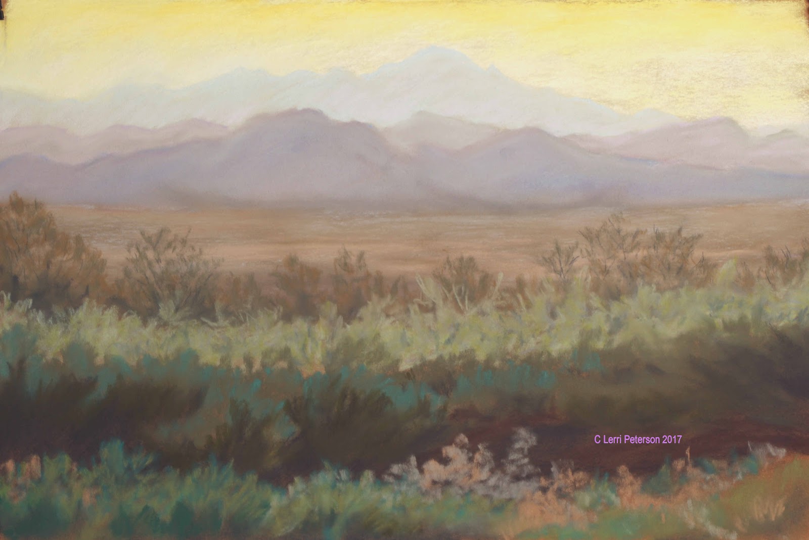 Lerri's Pastel Class Winter 2017 Pastel Class