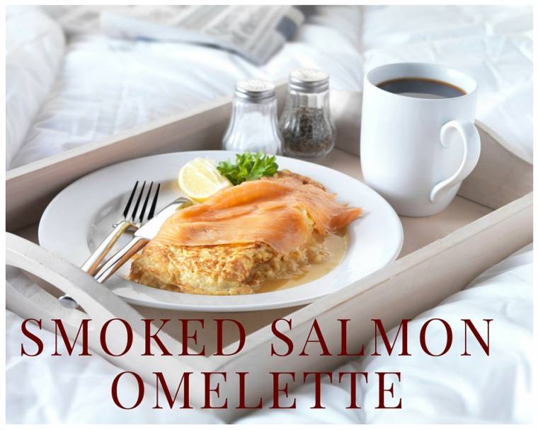 Smoked Salmon Omelette: Posh Breakfast Or Brunch