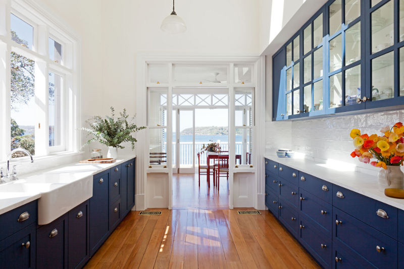 Eye For Design Blue  And White  Kitchens  Classic AND 
