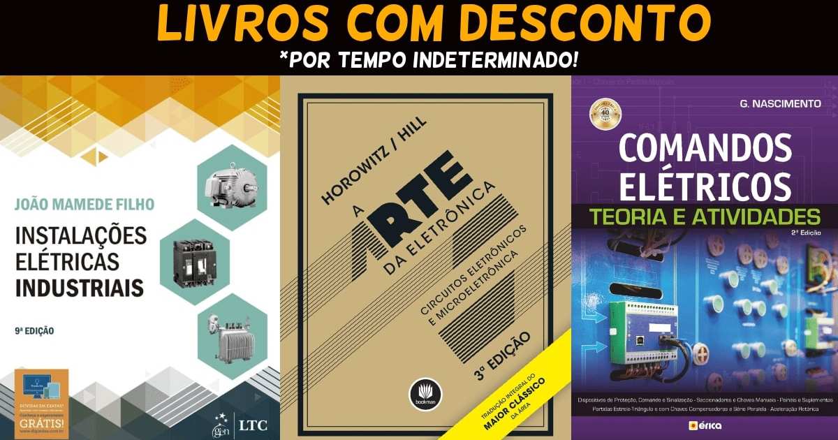 C3 Livros de életrica e eletrônica com desconto