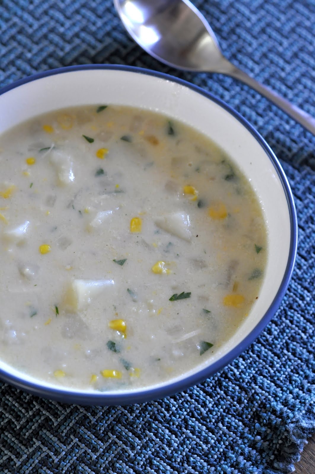 Cream-Style Corn Chowder | Recipe on Taste As You Go