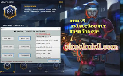 Modern Combat  PC mc5 Blackout trainer Hilesi İndir 2020