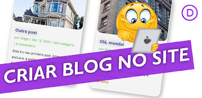 Criar estilo para o blog