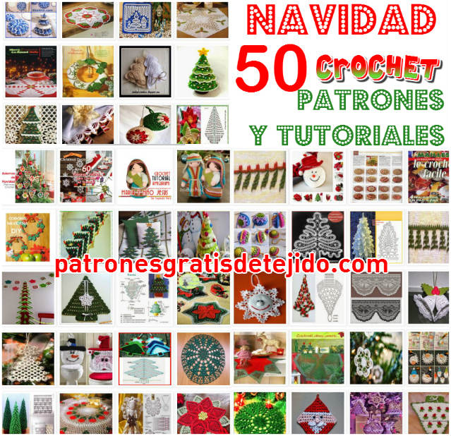 50 patrones amigurumi navideños
