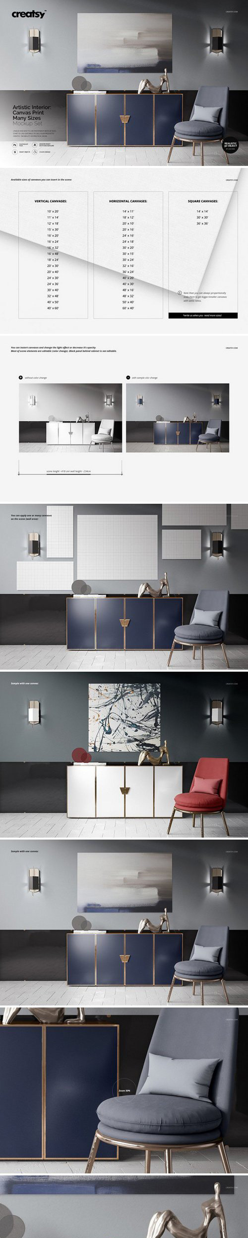 Creativemarket - Artistic Inter. Canvas Print Mockup 2851792 2 dfyt