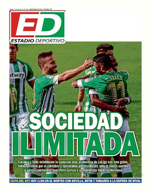 Betis, Estadio Deportivo: "Sociedad ilimitada"