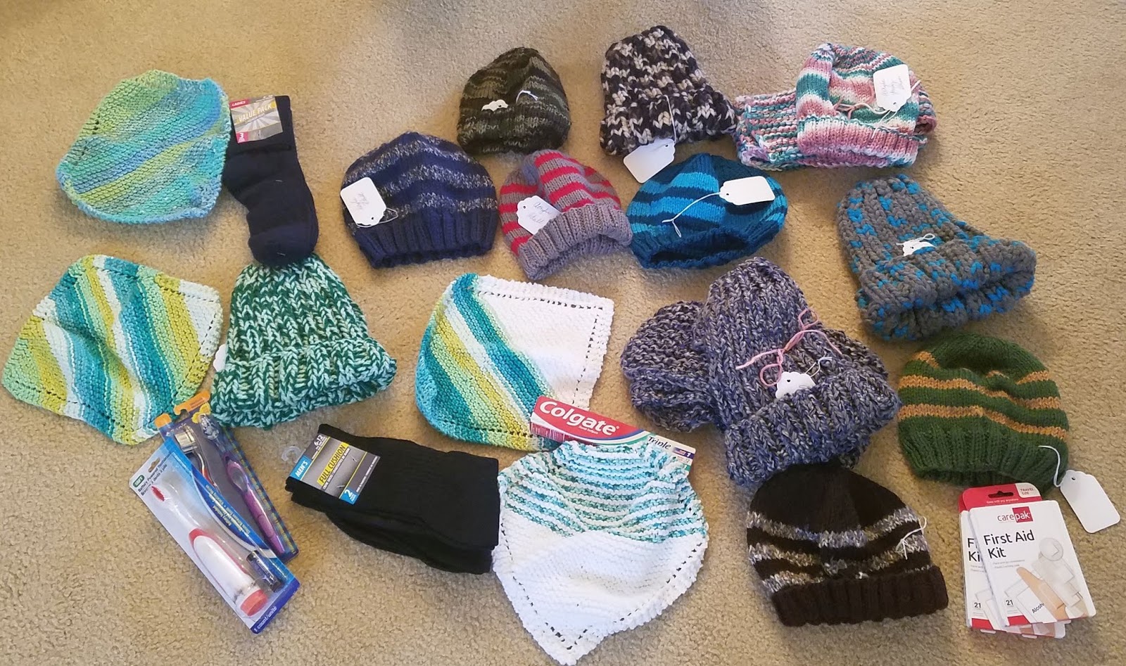 Bridge and Beyond Knitting for the Homeless