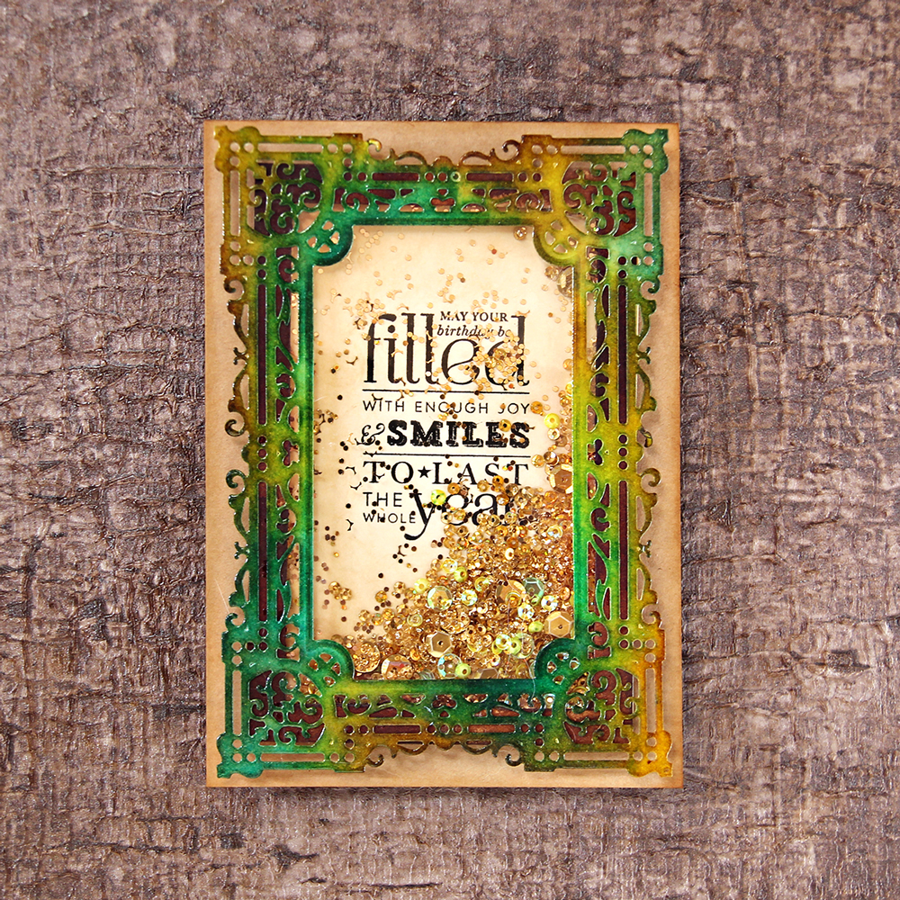 *VIBGYOR Krafts* Spellbinders Amazing Paper Grace Die of the Month