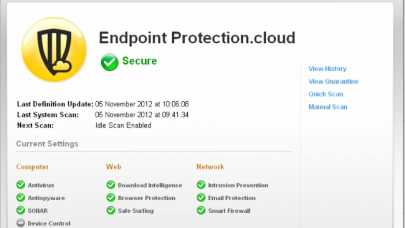 Phần mềm Symantec Endpoint Protection