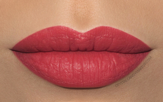 BareMinerals BarePro Longwear Lipstick Review Swatches Geranium
