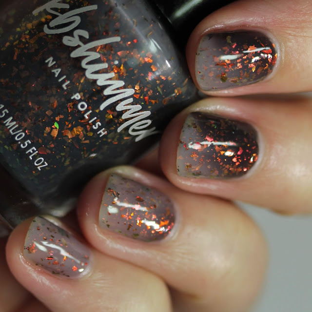KBShimmer All Fired Up swatch by Streets Ahead Style