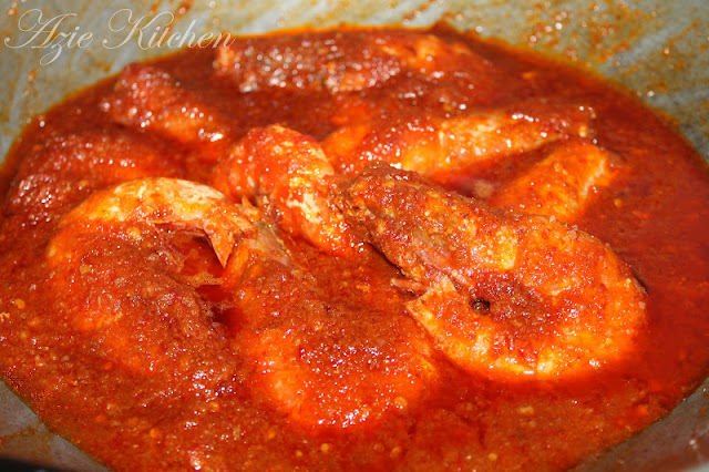 Sambal Tumis Udang Harimau