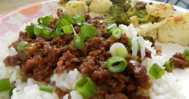 Tried and True Yummy Recipes: Korean Beef over Rice