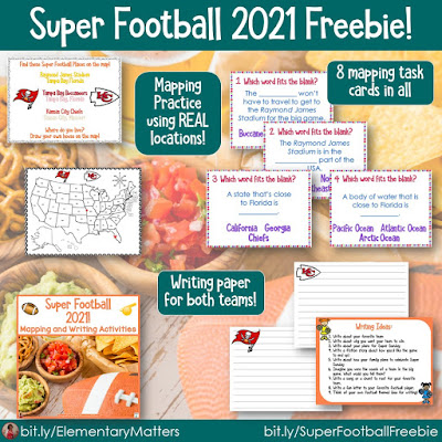 It's Super Bowl time! Take advantage of the children's enthusiasm and let them enjoy some football themed learning experiences!