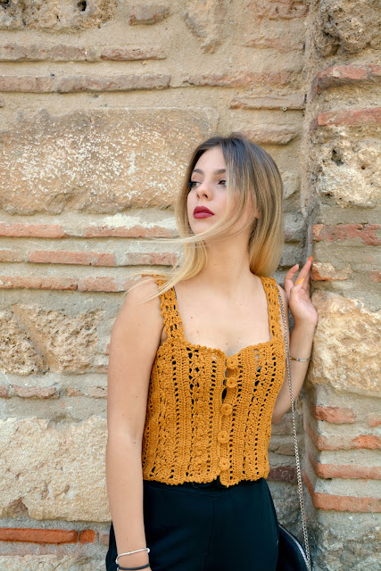 Brigitte Crochet Top – pattern release