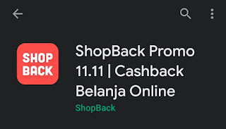 Aplikasi pemberi cashback shopback