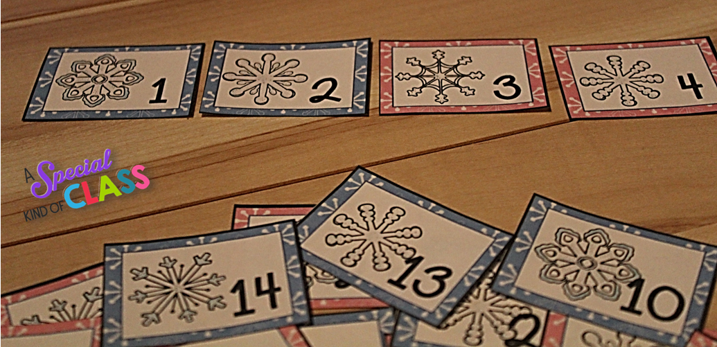 A special kind of class Snowflake Calendar Numbers