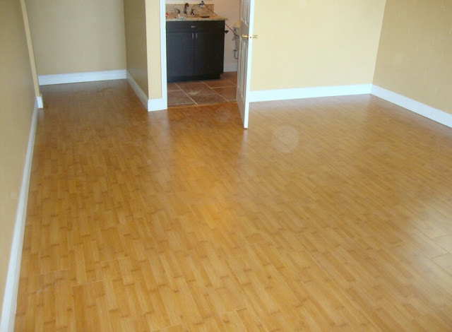 Wood house flooring