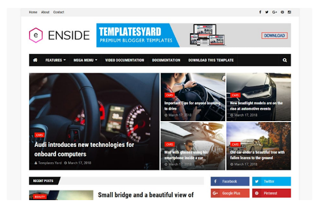 تضمين نموذج Blogger المستجيب