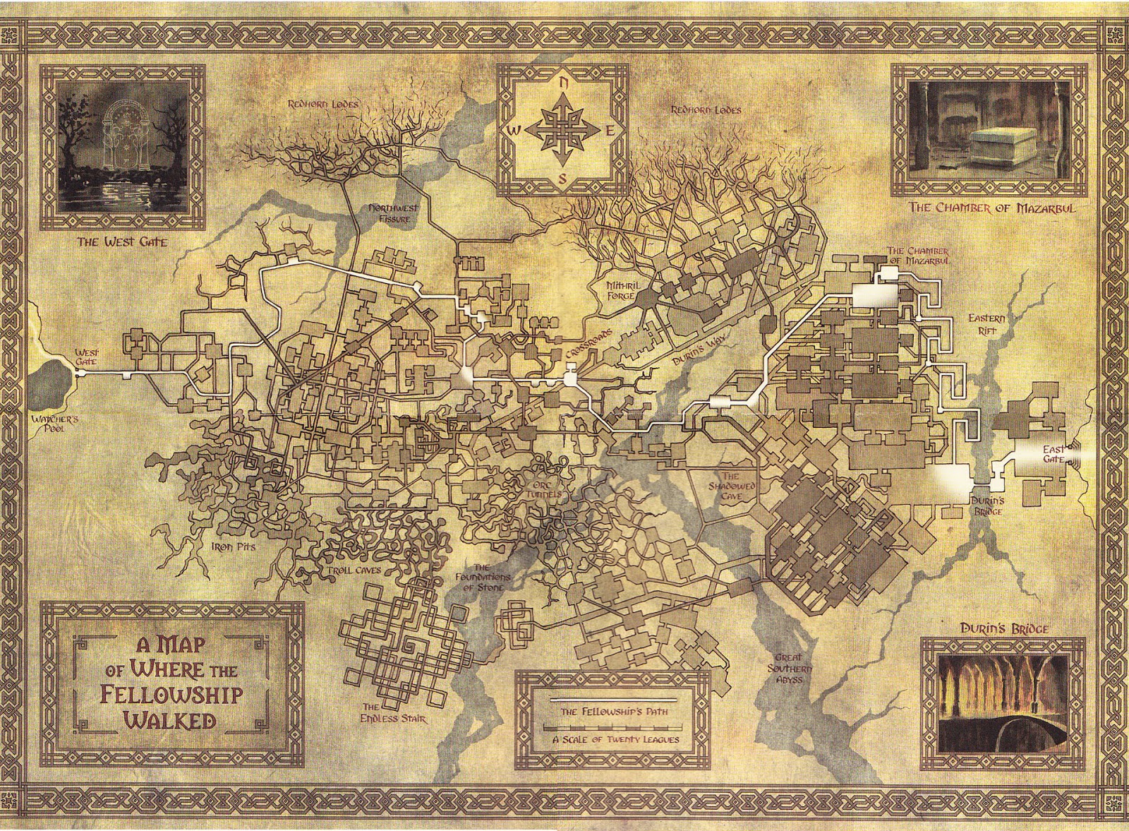 DM Map of Moria
