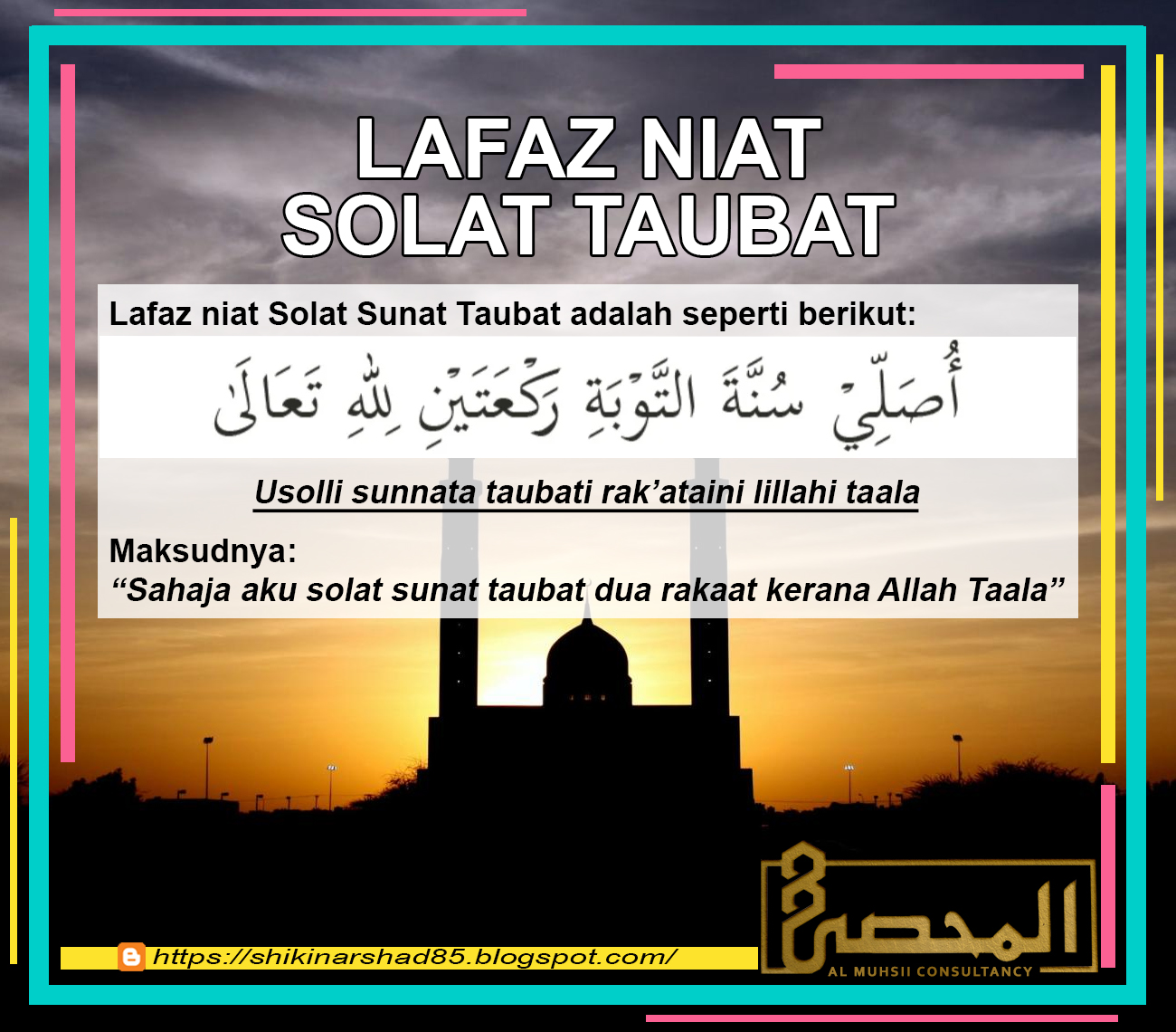 Agent Takaful Great Eastern Rawang Cara Solat Taubat Dan Doa Taubat