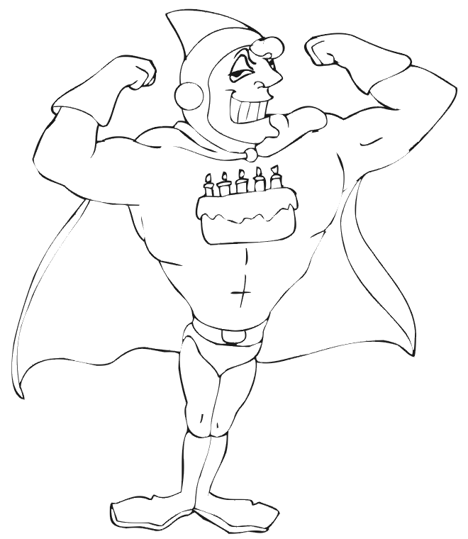 Download Superhero Coloring Sheets