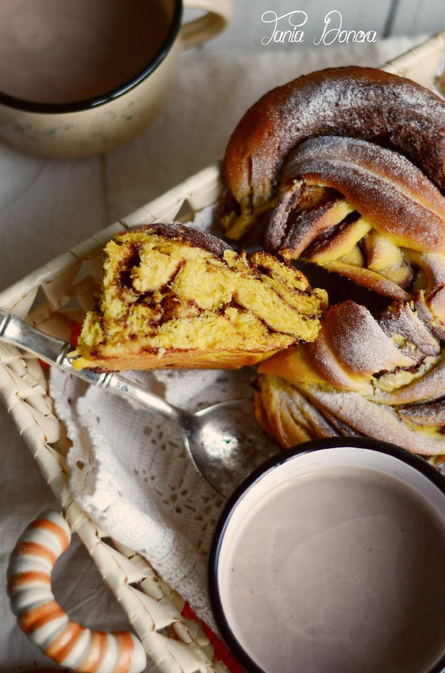 Нутела руло с типово брашно