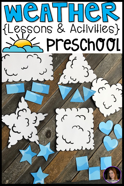 Are you looking for a fun, hands-on and engaging weather unit for your preschool classroom?  Then, you will love Weather Activities for Preschool!