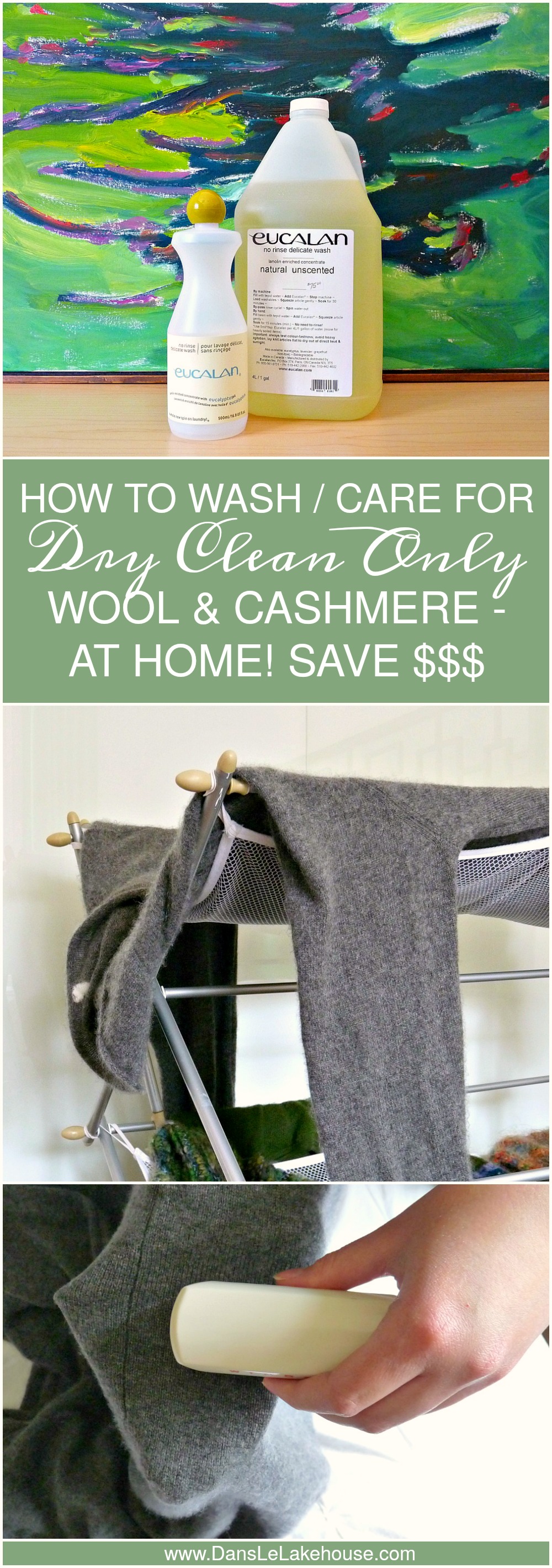 How to Wash Dry Clean Only Cashmere at Home (and Remove Pills from