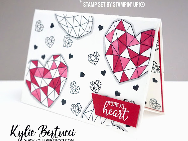 You're All Heart | Fun with the Modern Heart Stamp Set