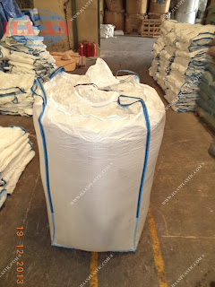 Bao Hồng Kông (Bao big bag) 1-2 tấn đã qua sử dụng (mới 90%) giảm chi phí đóng gói và vận chuyển cho hàng khoáng sản, vật liệu xây dựng, mùn cưa